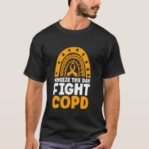 COPD Fighter COPD Support Squad Lung Disease Aware T-Shirt