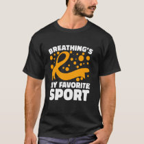 COPD Fighter COPD Support Squad Lung Disease Aware T-Shirt