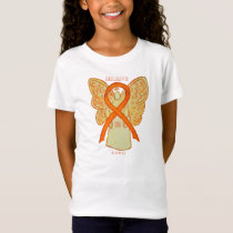 COPD Orange Awareness Ribbon Angel Custom Shirt