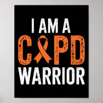 Copd Warrior Pulmonary Lung Disease Emphysema Bron Poster