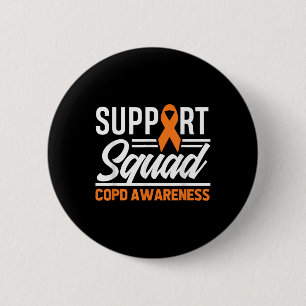Copd Warrior Support Squad Copd Awareness Button