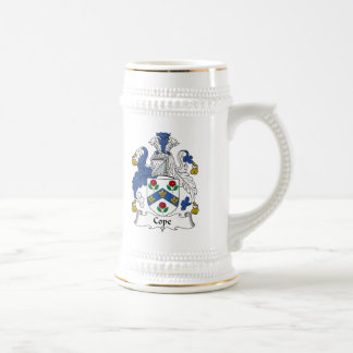 Cope Family Crest Beer Stein