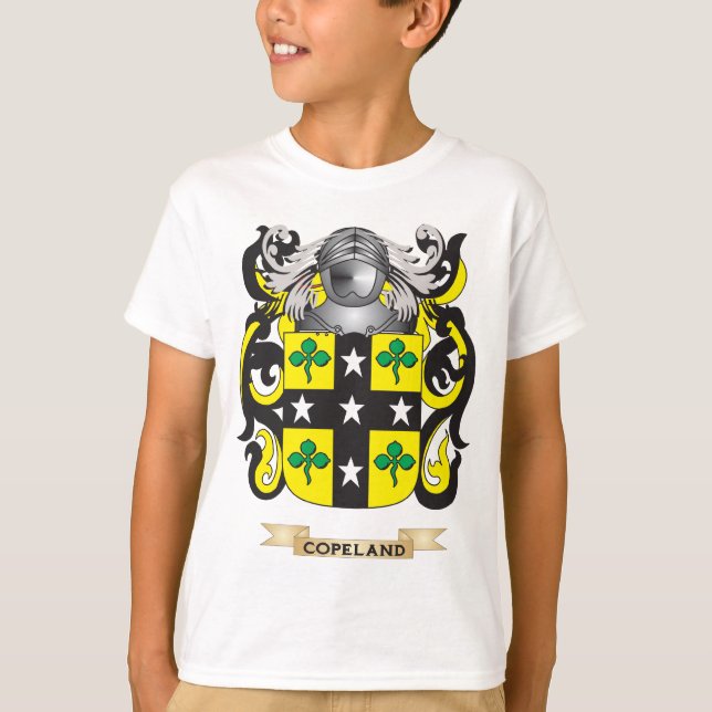 Copeland Coat of Arms T-Shirt (Front)