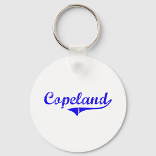 Copeland Surname Classic Style Keychain