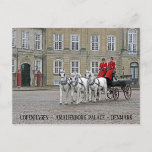 Copenhagen/Amalienborg Palace Postcard! Postcard