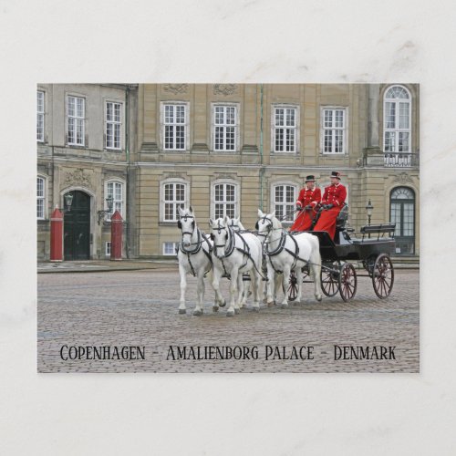 CopenhagenAmalienborg Palace Postcard Postcard