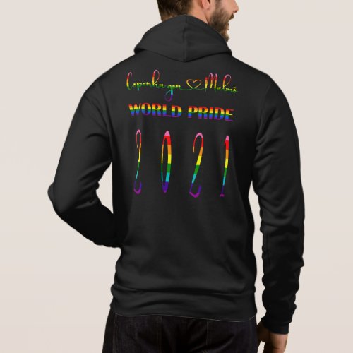 Copenhagen and Malm LGBTQ World Pride 2021 Hoodie