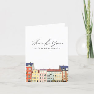 Copenhagen Blank Thank You Card