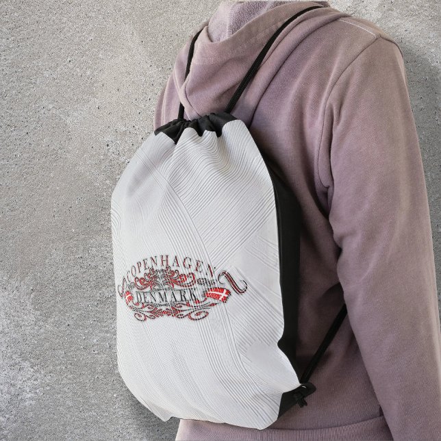 Copenhagen Calling Drawstring Bag (Creator Uploaded)