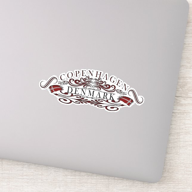 Copenhagen Calling Sticker (Detail)