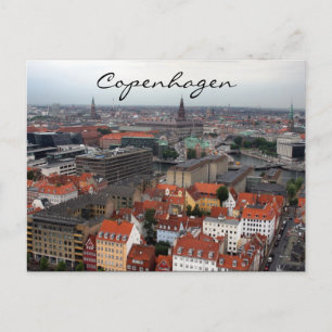 copenhagen city postcard