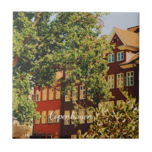 Copenhagen cityscape - Denmark Ceramic Tile