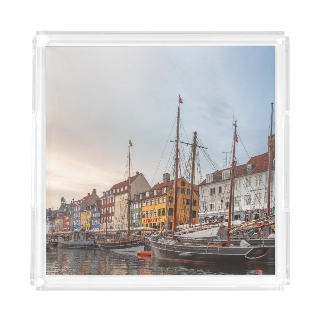Copenhagen Denmark Acrylic Tray (Front)