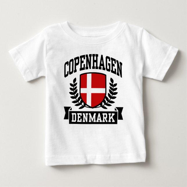 Copenhagen Denmark Baby T-Shirt (Front)