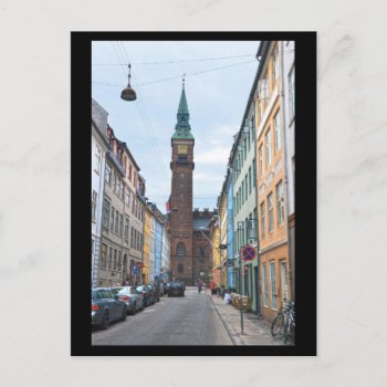 Copenhagen  Denmark  City Hall Postcard by catherinesherman at Zazzle