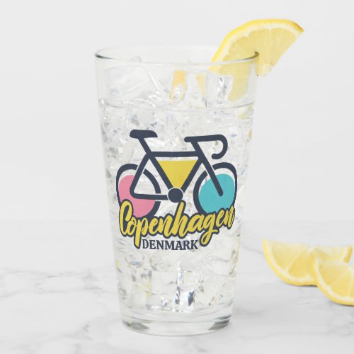 Copenhagen Denmark Cycling Glass