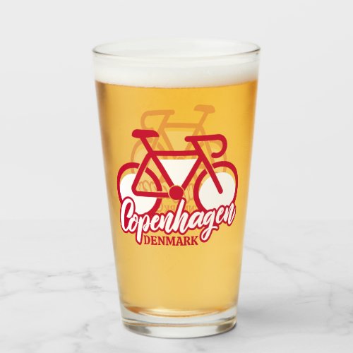 Copenhagen Denmark Cycling Glass