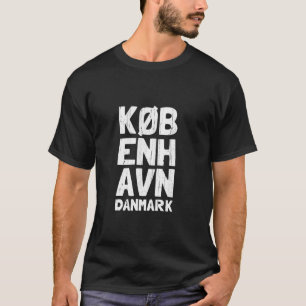Copenhagen, Denmark, Danish, Zealand, Baltic Sea,  T-Shirt