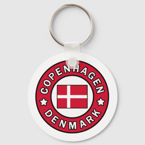Copenhagen Denmark keychain