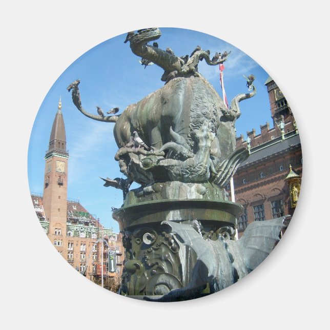 Copenhagen, Denmark Magnet (Front)