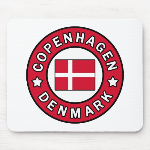 Copenhagen Denmark Mouse Pad