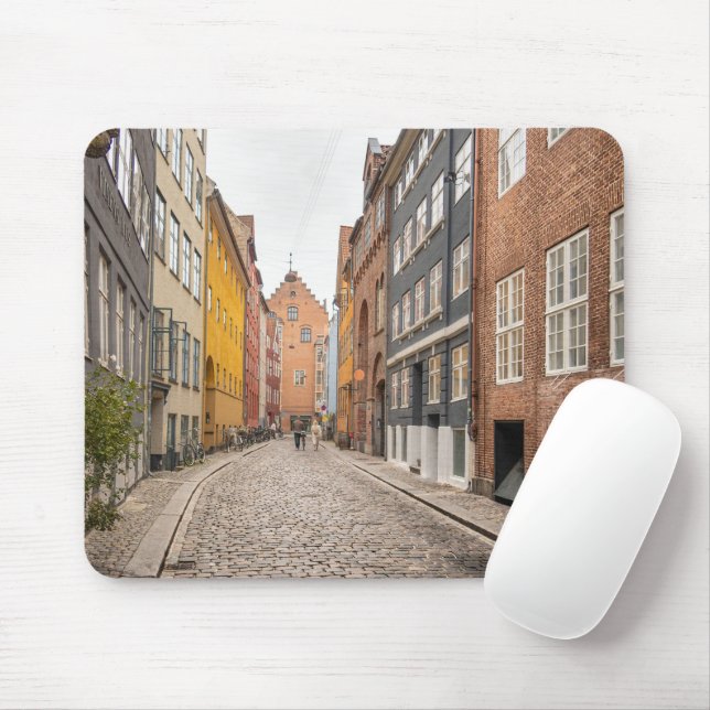 Copenhagen Denmark Mouse Pad (With Mouse)
