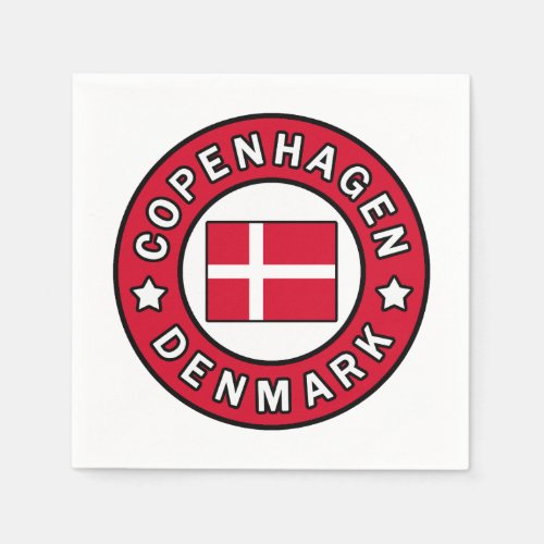 Copenhagen Denmark Napkins