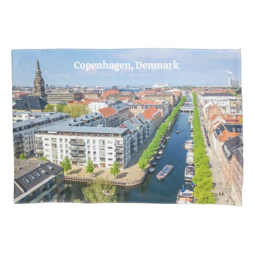 Copenhagen Denmark Pillow Case