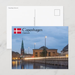 Copenhagen Denmark Postcard