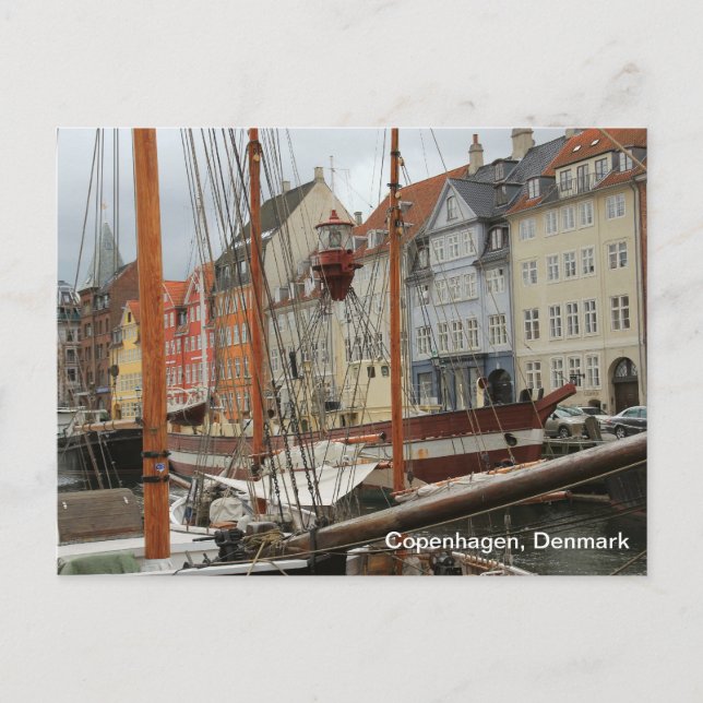 Copenhagen, Denmark Postcard (Front)