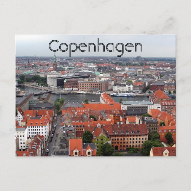 copenhagen denmark postcard (Front)