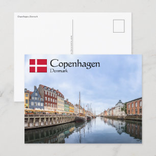 Copenhagen Denmark Postcard