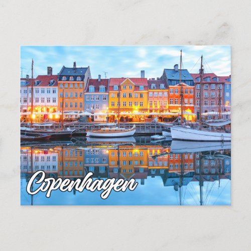Copenhagen Denmark Postcard
