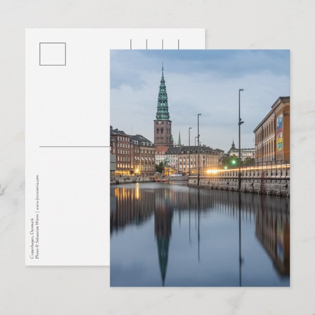 Copenhagen Denmark Postcard (Front/Back)