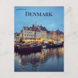 Copenhagen Denmark Postcard