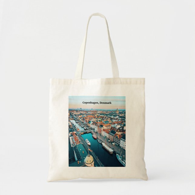 Copenhagen, Denmark scenic photograph Tote Bag (Front)