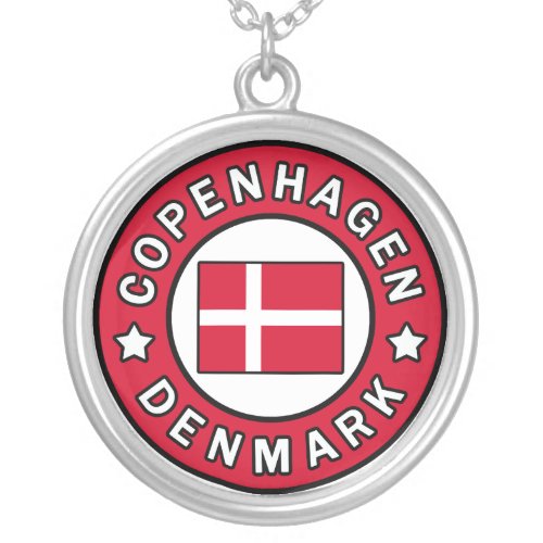 Copenhagen Denmark Silver Plated Necklace