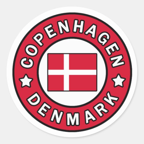 Copenhagen Denmark sticker