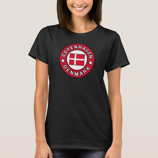 Copenhagen Denmark T-Shirt (Front)