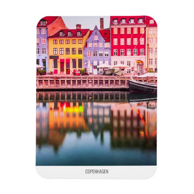 Copenhagen, Denmark travel  Magnet (Vertical)