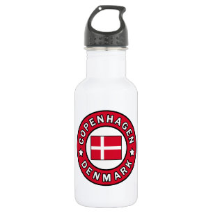 Copenhagen Denmark Water Bottle