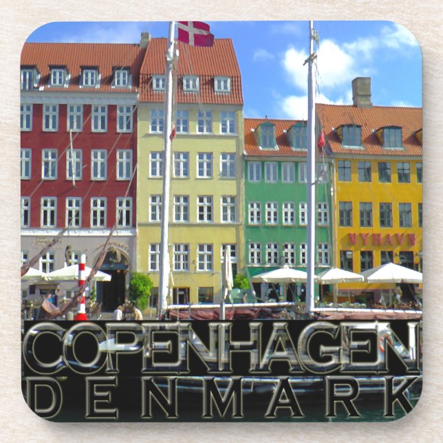 Copenhagen Drink Coaster (Front)