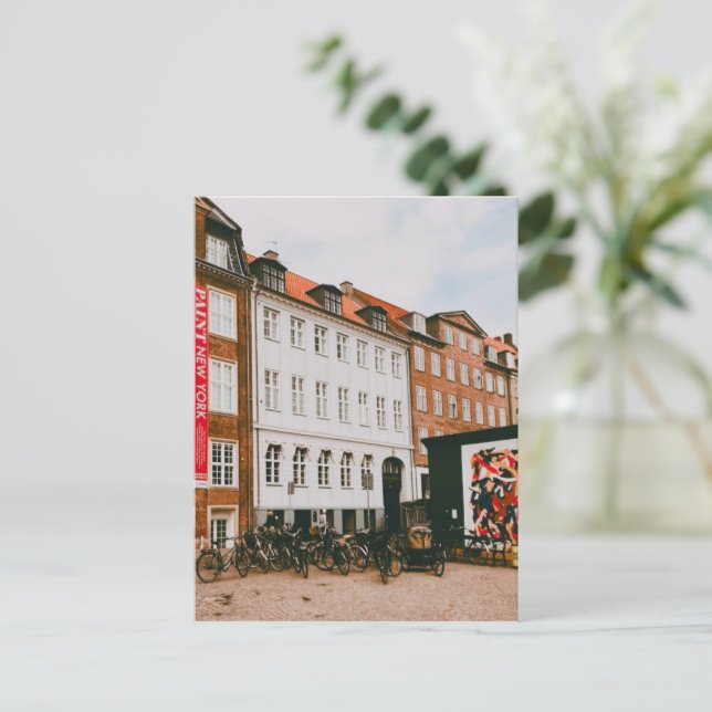 Copenhagen Exploring  Holiday Postcard (Standing Front)