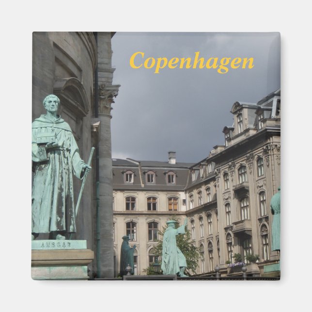 Copenhagen fridge magnet (Front)