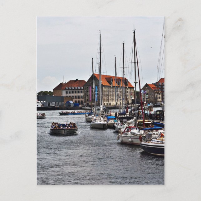 Copenhagen Harbor Postcard (Front)