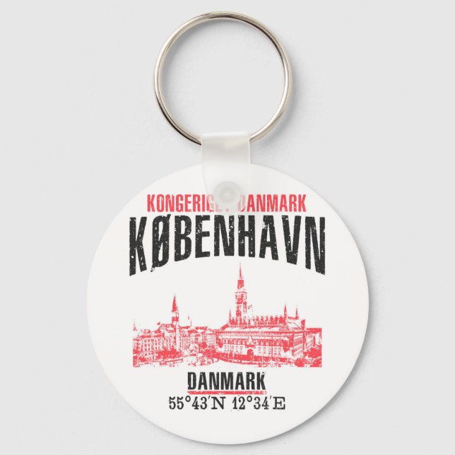 Copenhagen Keychain (Front)