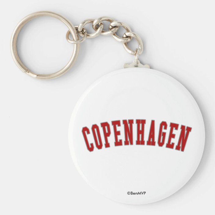 Copenhagen Keychain
