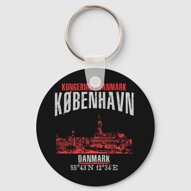 Copenhagen Keychain (Front)