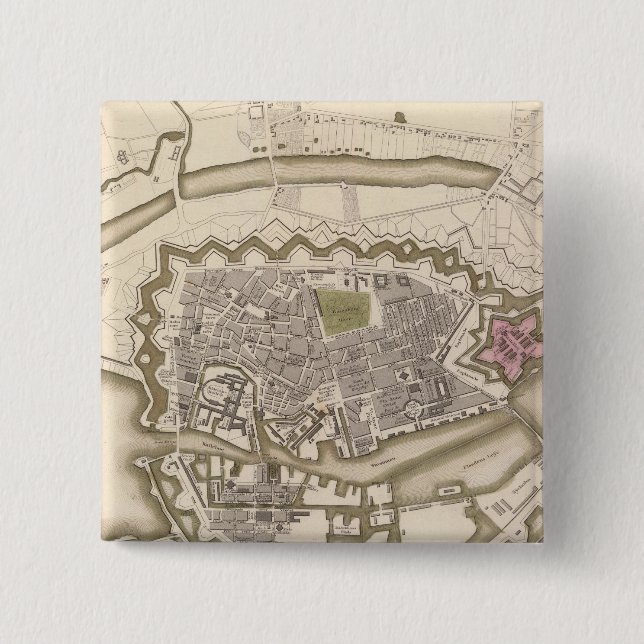 Copenhagen, Kiobenhaven Button (Front)