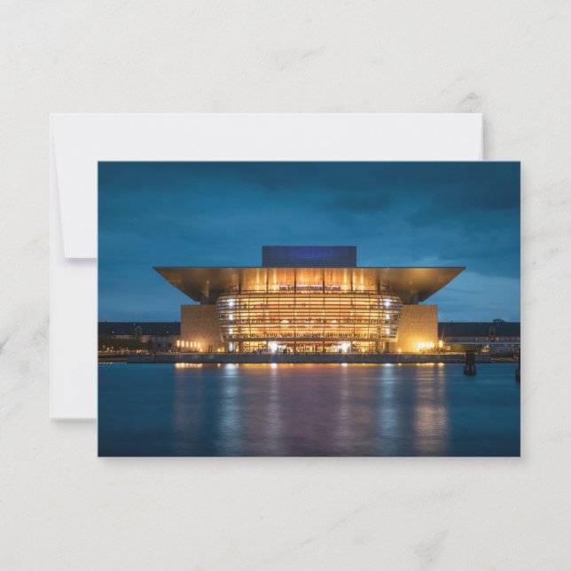 Copenhagen Opera House Card (Front)